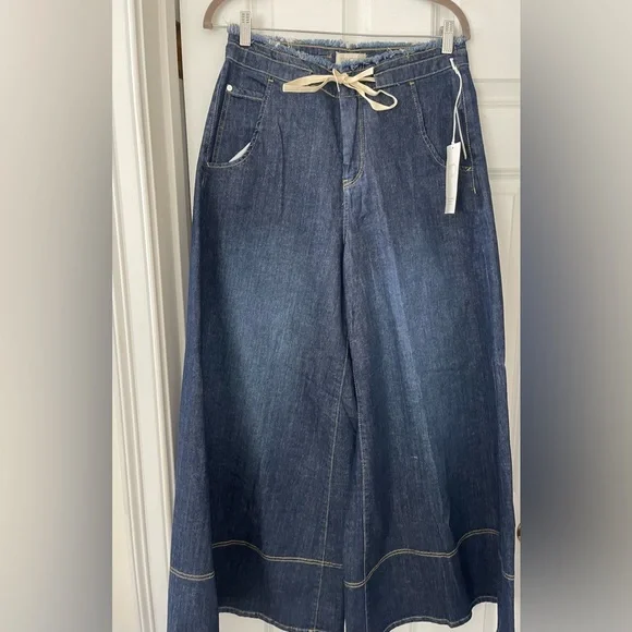 NWT Pilcro wide leg jeans - Picture 3 of 5
